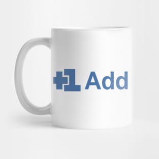 Add As Friend Social Distancing From Home Mug